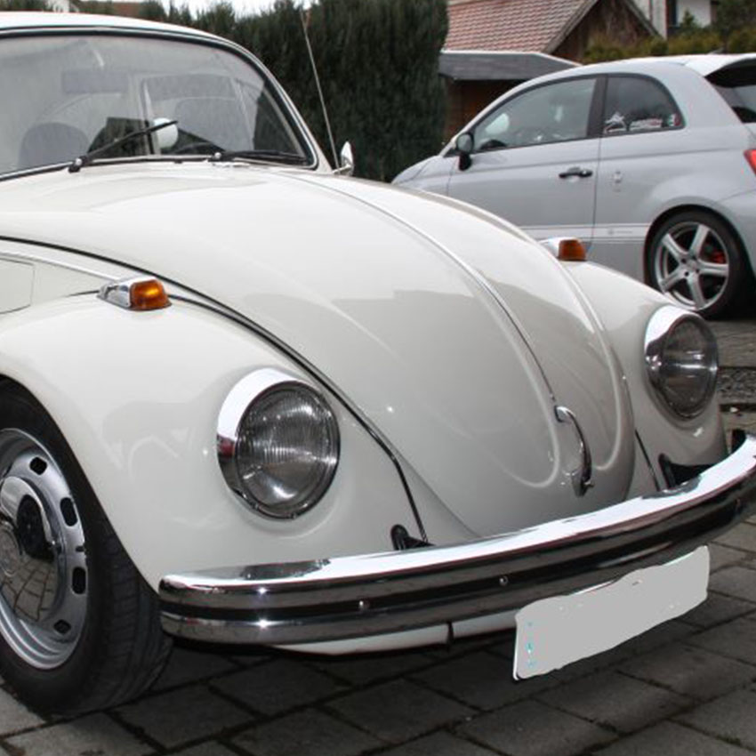 VW Käfer Oldtimer weiss Wertgutachten